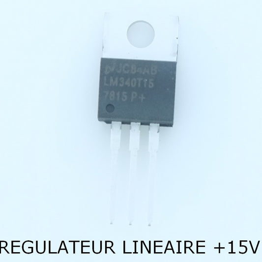 LM340T-15 3-Terminal Positive Régulateurs 15V TO-220 National - Distri-Compo