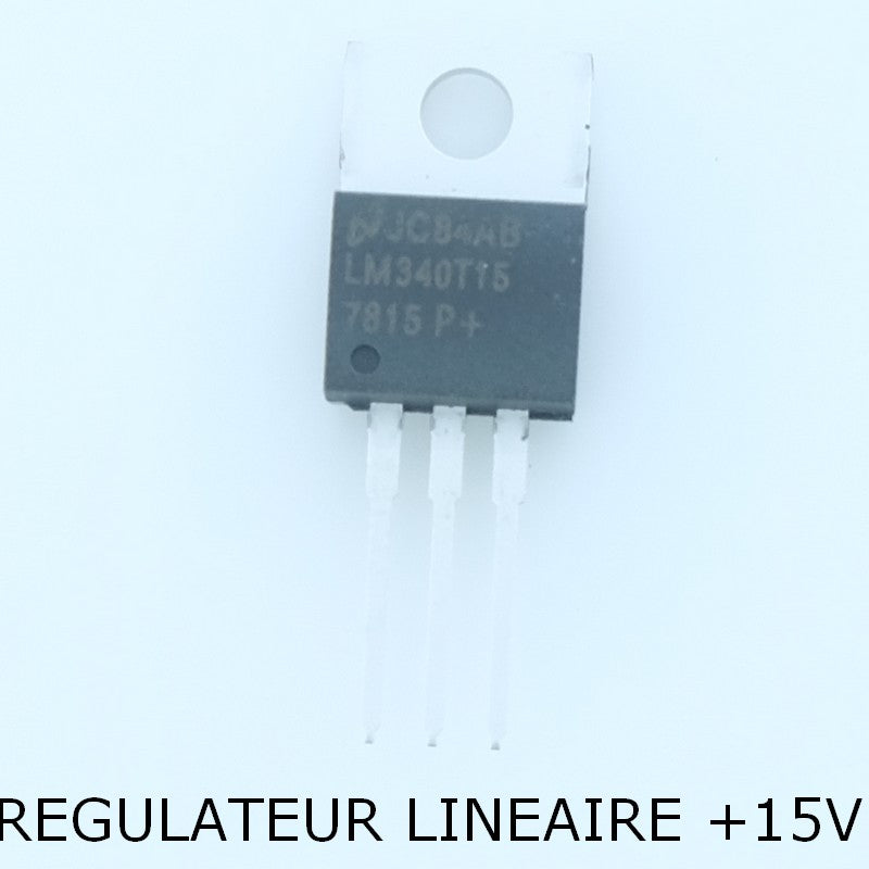 LM340T-15 3-Terminal Positive Régulateurs 15V TO-220 National - Distri-Compo