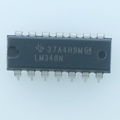 LM348N Amp OP Quad High Gain +18V DIP-14 Texas - Distri-Compo