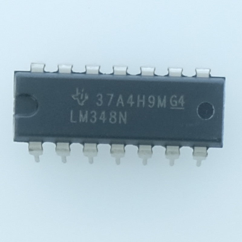 LM348N Amp OP Quad High Gain +18V DIP-14 Texas - Distri-Compo