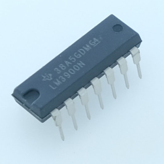 LM3900N Quadruple Operational Amplifier DIP-14 Texas