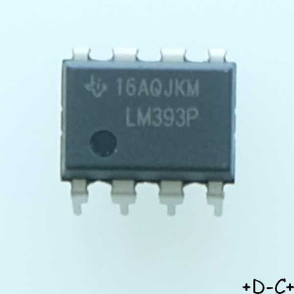 LM393P Dual differential comparator DIP-8 Texas RoHS