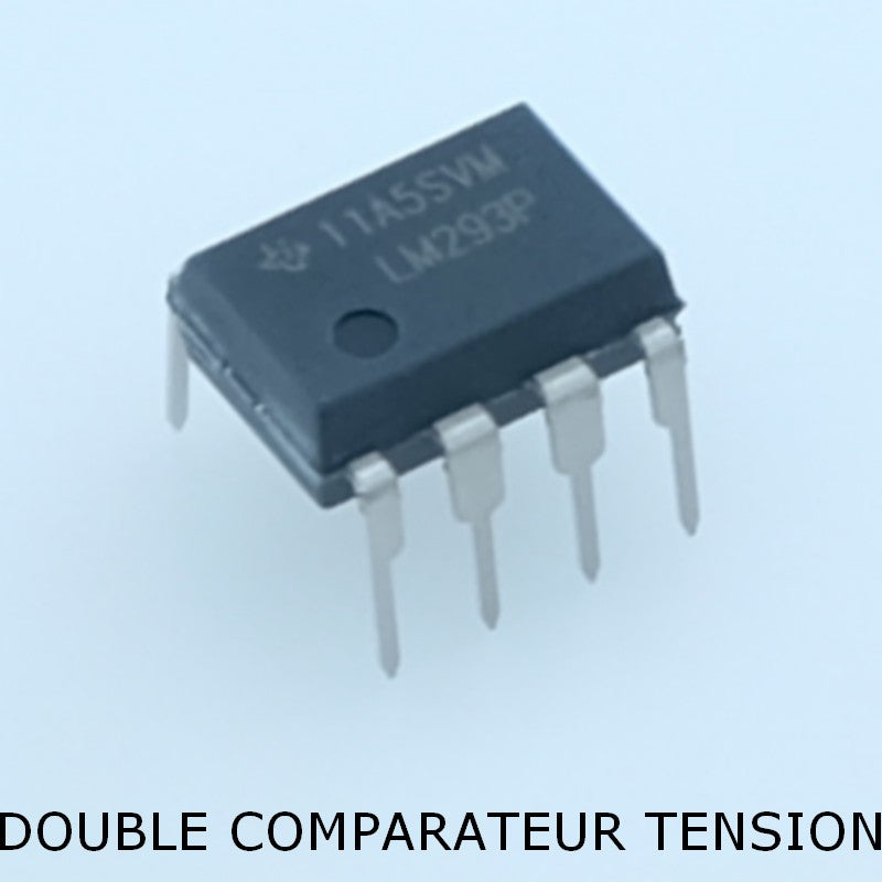 LM293P Comparateur de tension double DIP-8 Texas Instruments