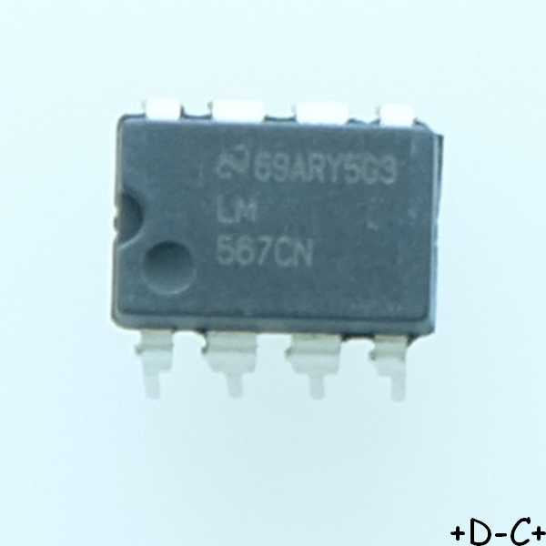 LM567CN Tone decoder DIP-8 National