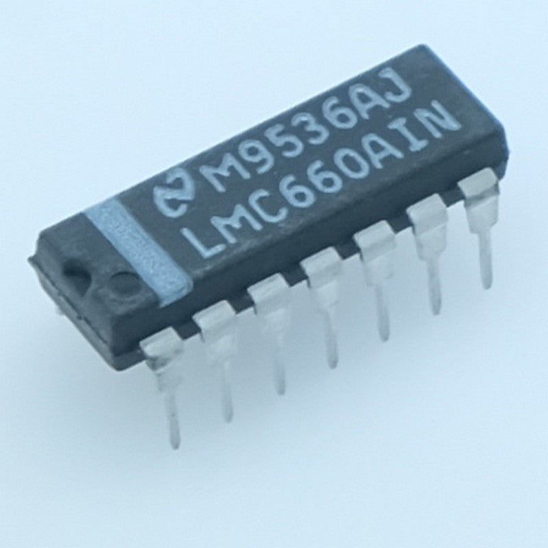 LMC660AIN Amplificateur opérationnel CMOS quadruple DIP-14 National