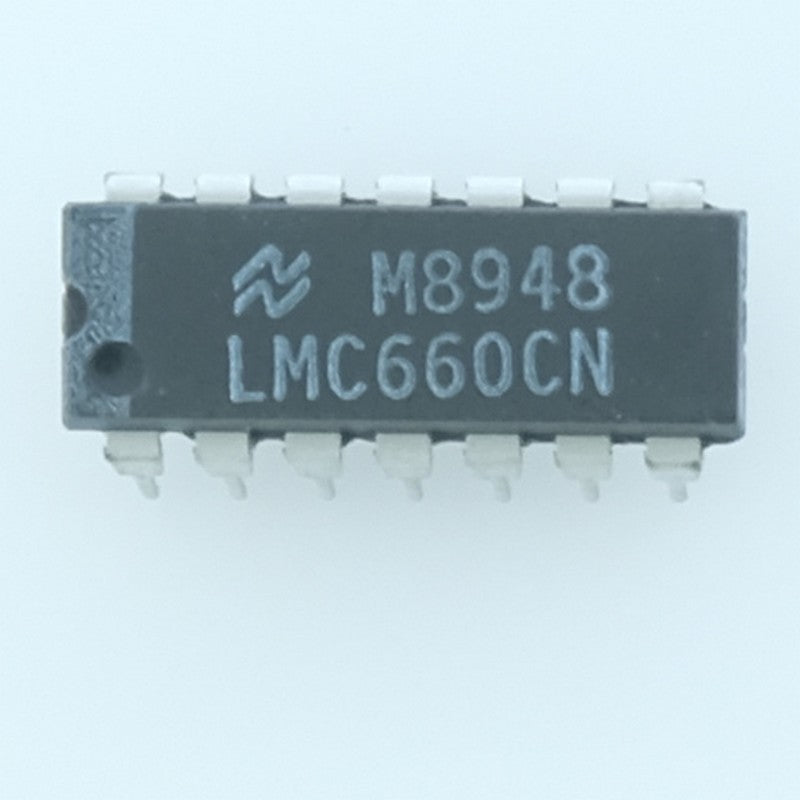 LMC660CN Amplificateur opérationnel CMOS quadruple DIP-14 National