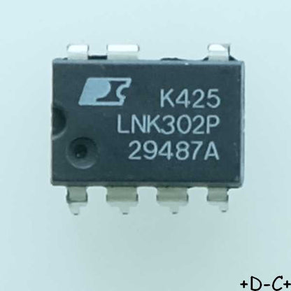LNK302P Convertisseur DIP-8B Power integrations
