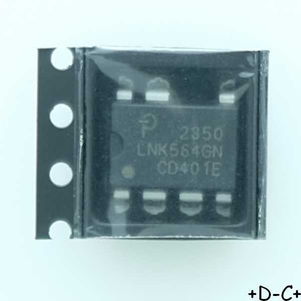 LNK564GN Convertisseur AC/DC 3W SMD-8B Power Integrations