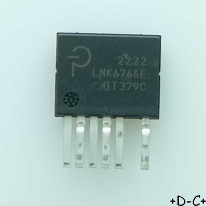 LNK6766E Convertisseur AC/DC Flyback ESIP-6 Power Integrations RoHS