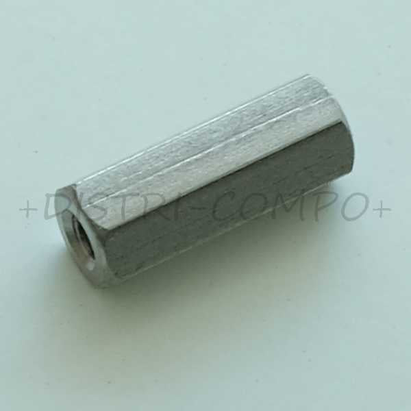 Entretoise M3 acier inox mâle femelle OD6 L16 M1313-3005-SS RAF - Distri-Compo