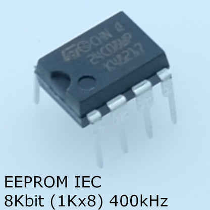 M24C08-WBN6P EEPROM I2C 8Kbit 1Kx8b 400kHz DIP-8 STM