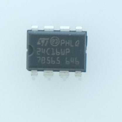 M24C16-WBN6P EEPROM I2C 16Kbit 2kx8b 400kHz DIP-8 STM