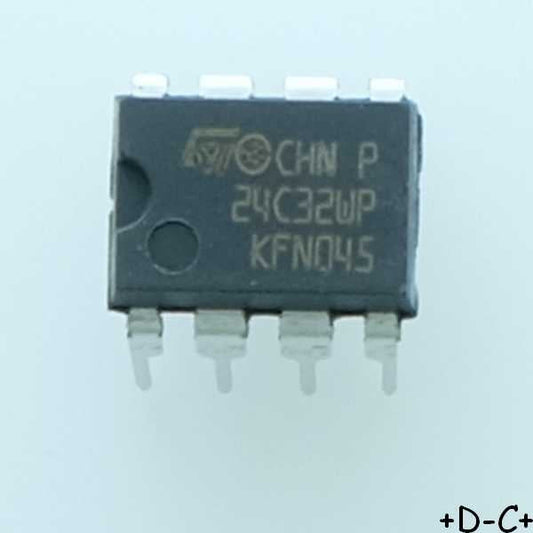M24C32-WBN6P Eeprom I2C 32Kbit 4Kx8b 400kHz DIP-8 STM RoHS