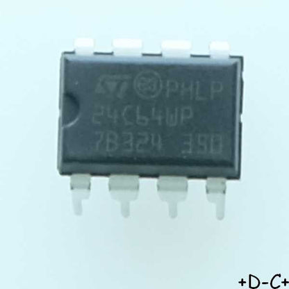 M24C64-WBN6P Eeprom I2C 64Kbit DIP-8 STM RoHS