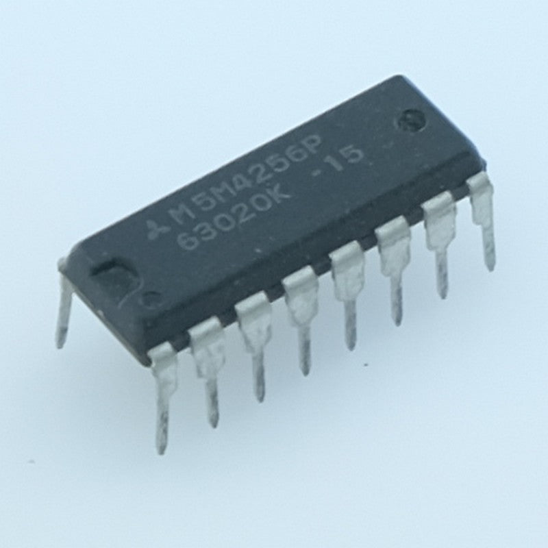 M5M4256P-15 DRAM NMOS 256K×1 bit, 150ns DIP-16 Mitsubishi