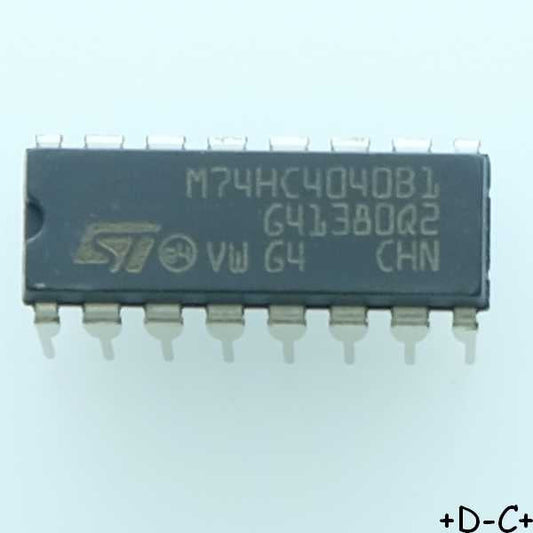 M74HC4040B1 Compteur binaire 12 ‚tages DIP-16 STM RoHS
