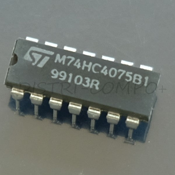 M74HC4075B1 Triple 3-input or gate STM