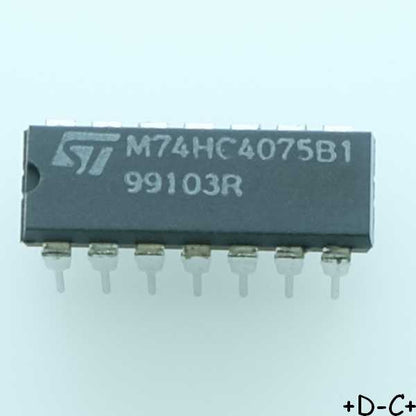 M74HC4075B1 Triple 3-input or gate STM