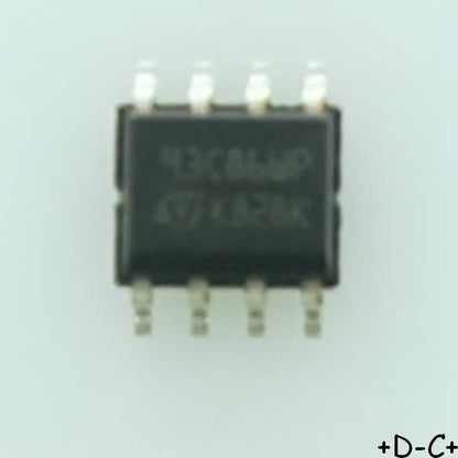 M93C86-WMN6P Eeprom 16Kbit serie microwire 2MHz SO-8 STM RoHS