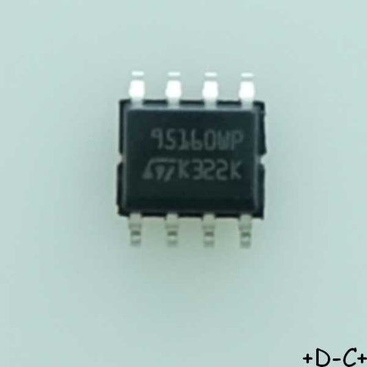 M95160-WMN6P Eeprom serie 16KBIT 10MHz SOIC-8 STM RoHS