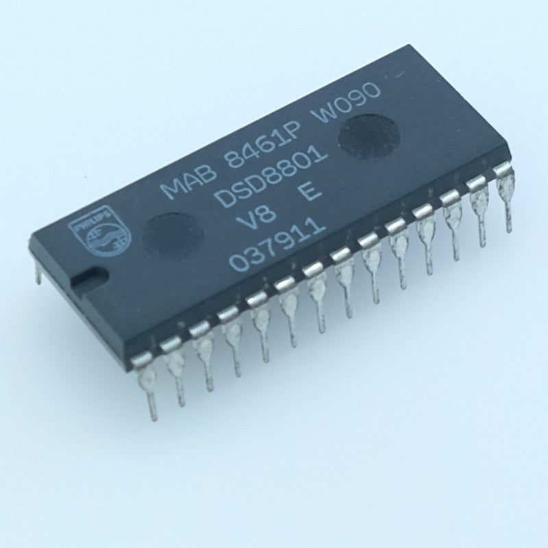 MAB8461P Microcontrôleur 8 bits avec 6 Ko de ROM masquée DIP-28 Philips