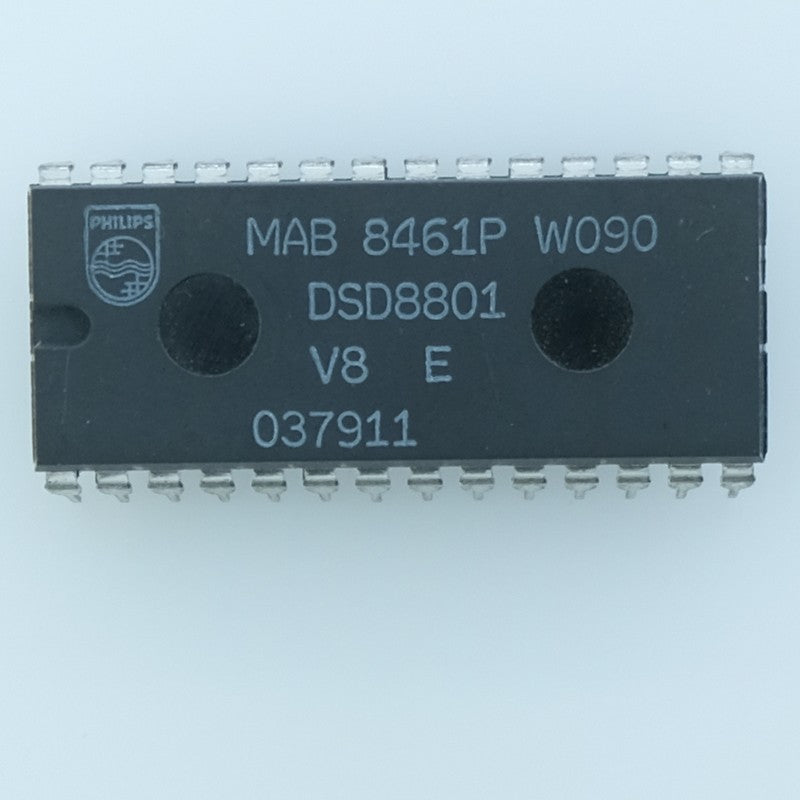 MAB8461P Microcontrôleur 8 bits avec 6 Ko de ROM masquée DIP-28 Philips