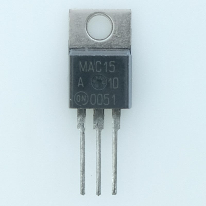 MAC15A10 Triac 800V 15A IGT ≤ 75 mA TO-220 ON Semiconductor - Distri-Compo