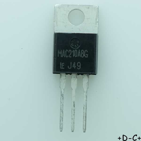 MAC210A8G Triac 600V 100A TO-220AB Littelfuse RoHS