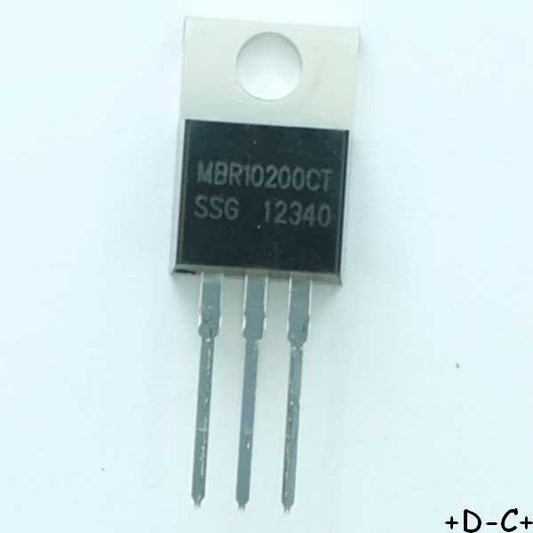 MBR10200CT Diode 2x5A 200V TO-220