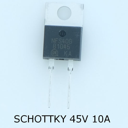 MBR1045G Diode Schottky 10A 45V 570mV TO-220AC ONS
