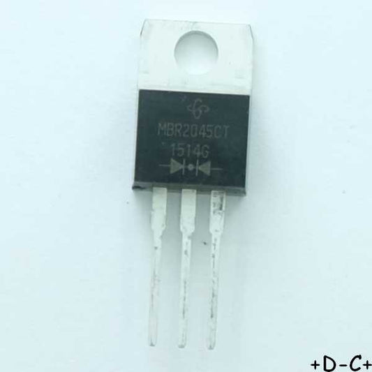 MBR2045CT-E3/45 Diode Schottky 45V 20A TO-220AB Vishay RoHS