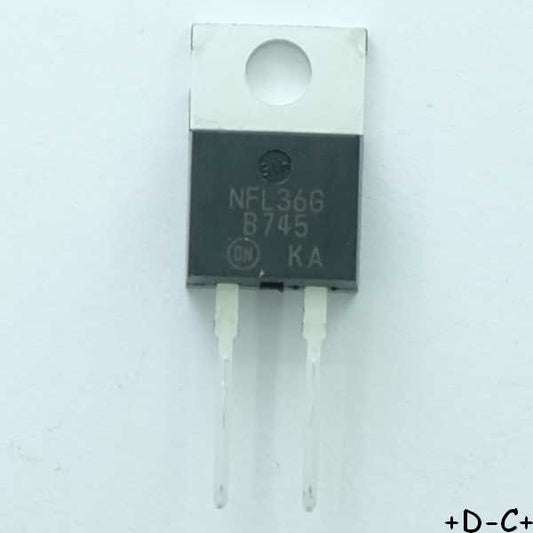 MBR745G Diode Schottky 45V 7.5A TO-220AC ONS RoHS