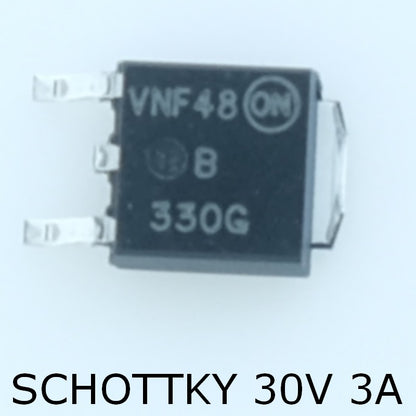 MBRD330G Diode Schottky 30V 3A DPAK ONS - Distri-Compo