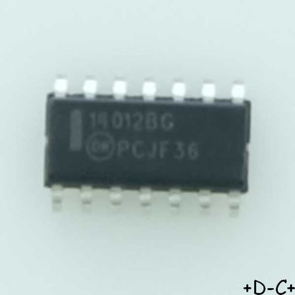 MC14012BDG Dual 4-Input NAND Gates SOIC-14 ONS RoHS