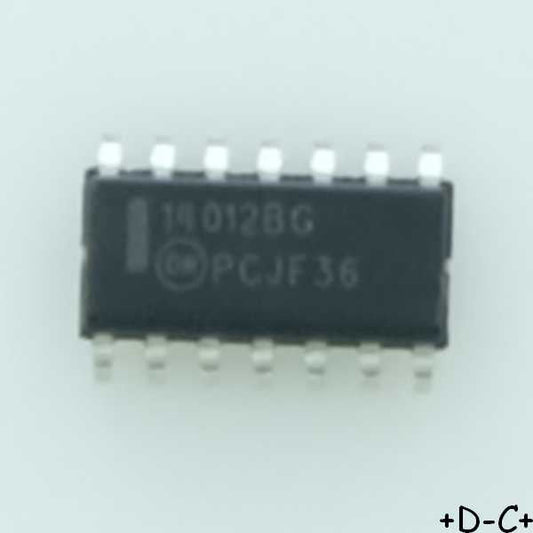 MC14012BDG Dual 4-Input NAND Gates SOIC-14 ONS RoHS