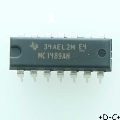 MC1489AN Quadruple Line Receiver DIP-14 Texas RoHS