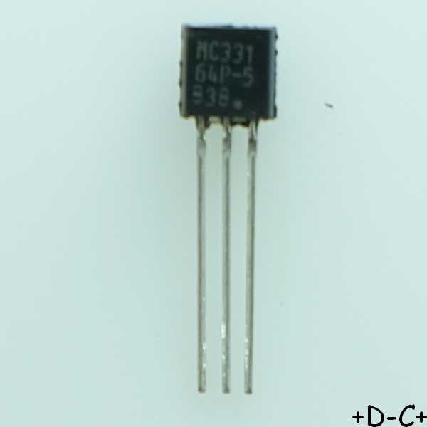 MC33164P-5G Sensors Undervoltage TO-92 ONS - Distri-Compo