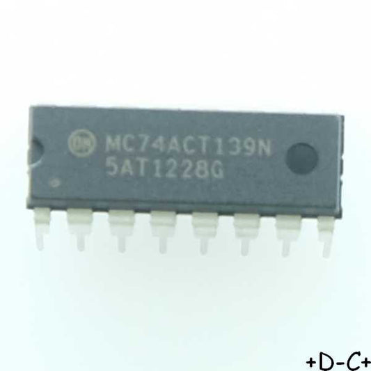 MC74ACT139NG Decoder Demultiplexer dual 2 to 4 DIP-16 ONS RoHS