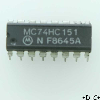 MC74HC151 Multiplexers 8-Line to 1-Line DIP-16 Motorola