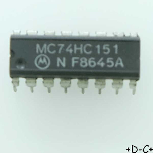 MC74HC151 Multiplexers 8-Line to 1-Line DIP-16 Motorola