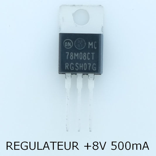 MC78M06CTG Régulateur +6V 500mA TO-220 ONS - Distri-Compo