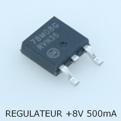 MC78M08CDTG Régulateur +8V 500mA TO252-3 ONS - Distri-Compo