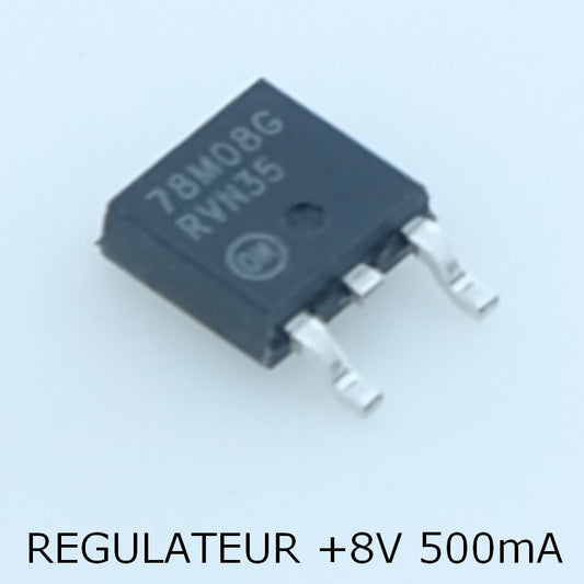 MC78M08CDTG Régulateur +8V 500mA TO252-3 ONS - Distri-Compo