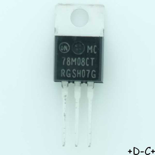 MC78M08CTG Régulateur +8V 500mA TO-220 ONS