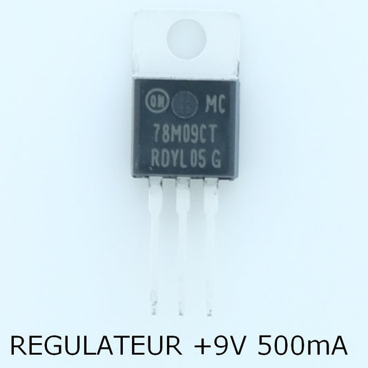 MC78M09CTG Regulateur +9V 500mA TO-220 ONS - Distri-Compo