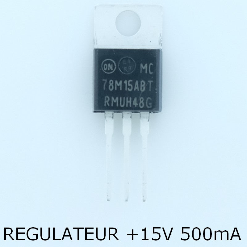 MC78M15ABTG Régulateur +15V 500mA TO-220 ONS - Distri-Compo