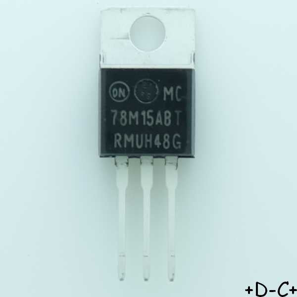 MC78M15ABTG Régulateur +15V 500mA TO-220 ONS RoHS