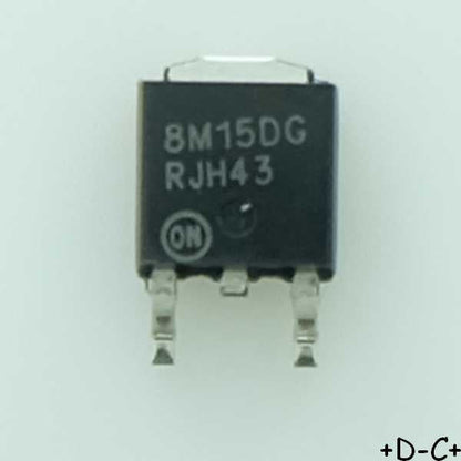 MC78M15ACDTG Regulator Positive 15V 500mA DPAK ONS RoHS