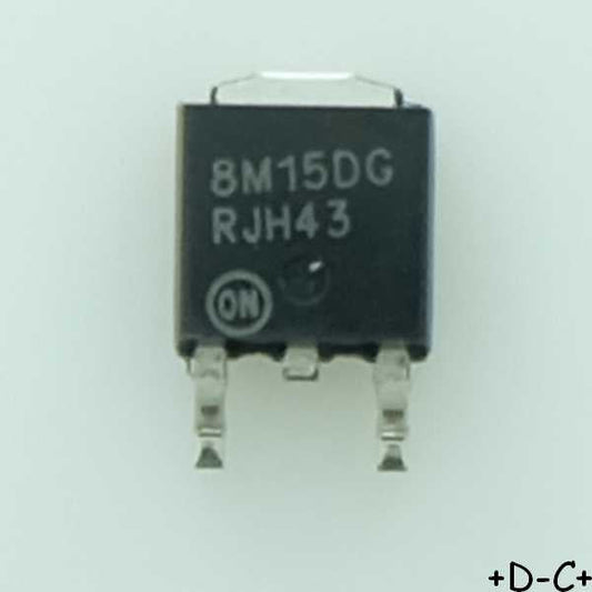 MC78M15ACDTG Regulator Positive 15V 500mA DPAK ONS RoHS