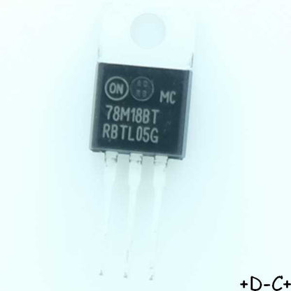 MC78M18BTG Régulateur +18V 500mA TO-220 ONS